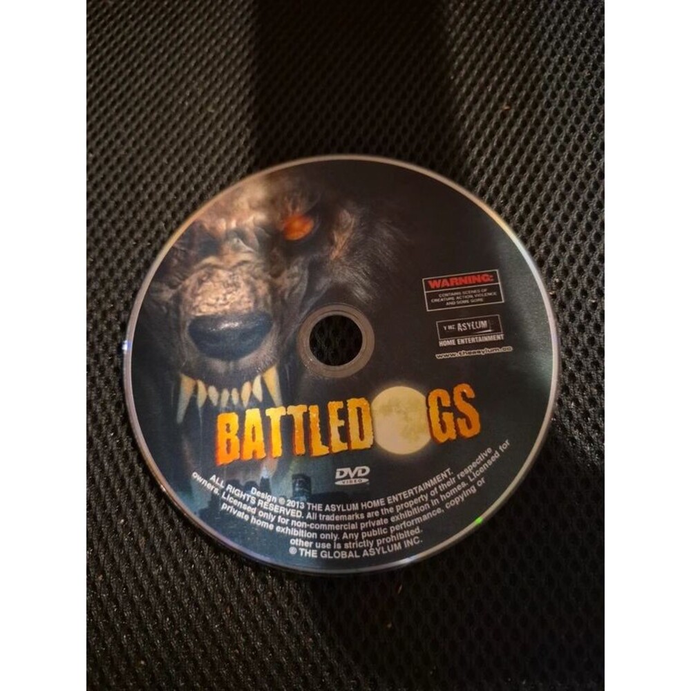 Battle Dogs DVD Disc Only